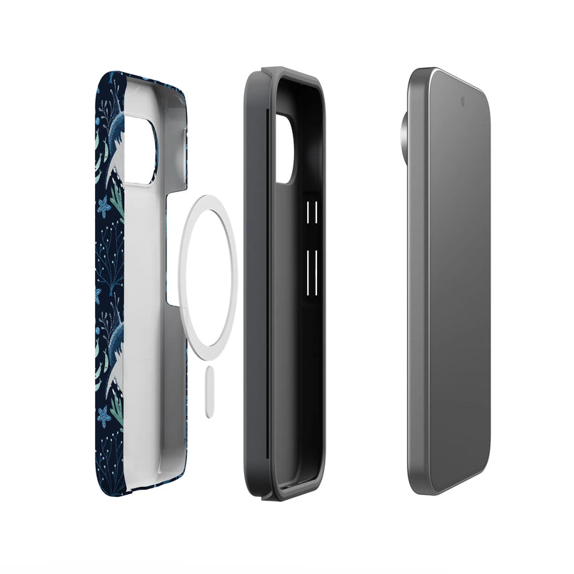 Midnight Reef | Shark Print Case