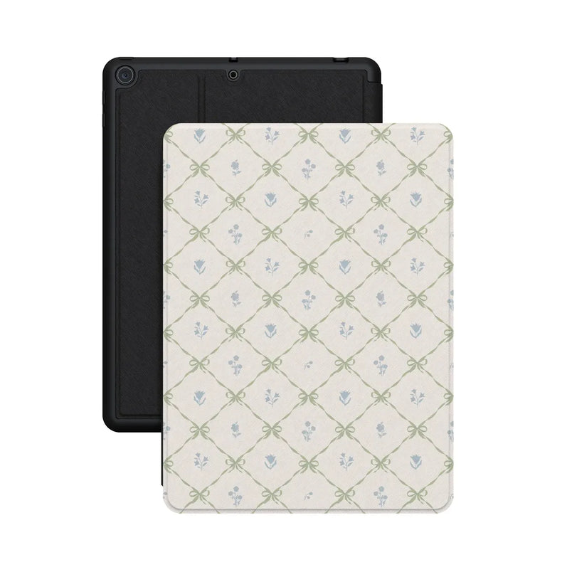 Petit Petals | Dainty Lattice iPad Case