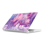 Tie Dying Over You | Purple Marble Laptop Shell