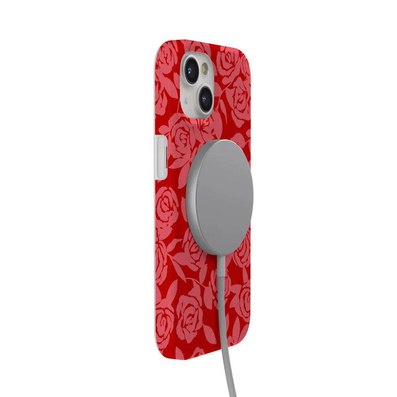 Final Rose | Red & Pink Floral Case