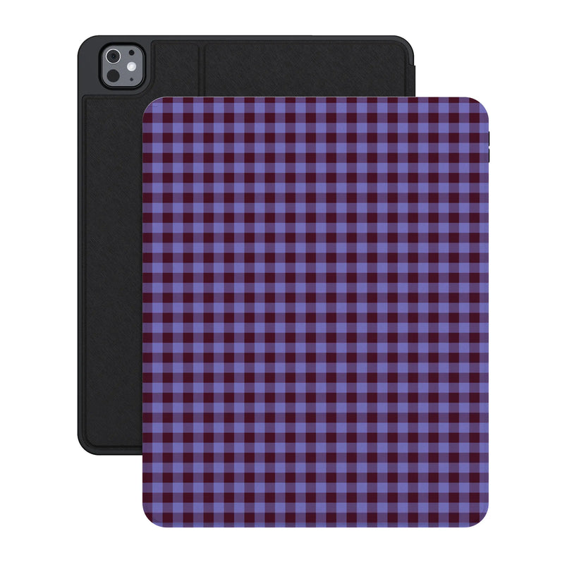 Sweet Jam | Purple Gingham iPad Case - iPad Pro 13" (M4, 2024)