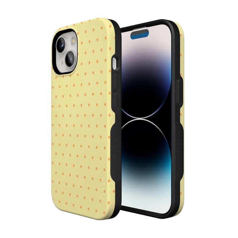 On the Dot | Yellow Polka Dot Case