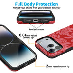 final-rose-red-pink-floral-case B-321QQ-MS