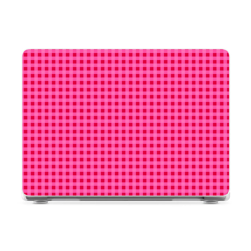 Sweet Jam | Hot Pink Gingham Laptop Shell - 14" MacBook Pro