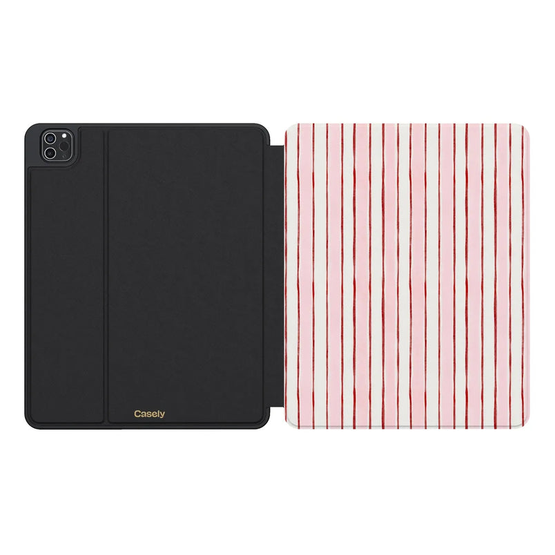 Pretty in Pastel | Blush Stripes iPad Case