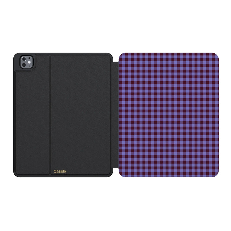 Sweet Jam | Purple Gingham iPad Case