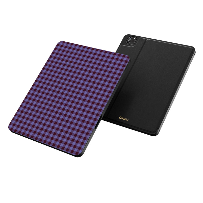 Sweet Jam | Purple Gingham iPad Case