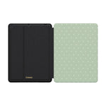 On the Dot | Green Polka Dot iPad Case