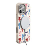 American Girlie | Red White & Blue Bows Case