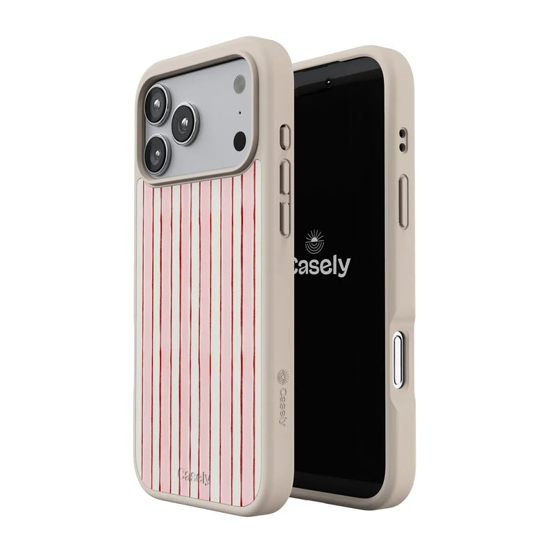 Pretty in Pastel | Blush Stripes Case