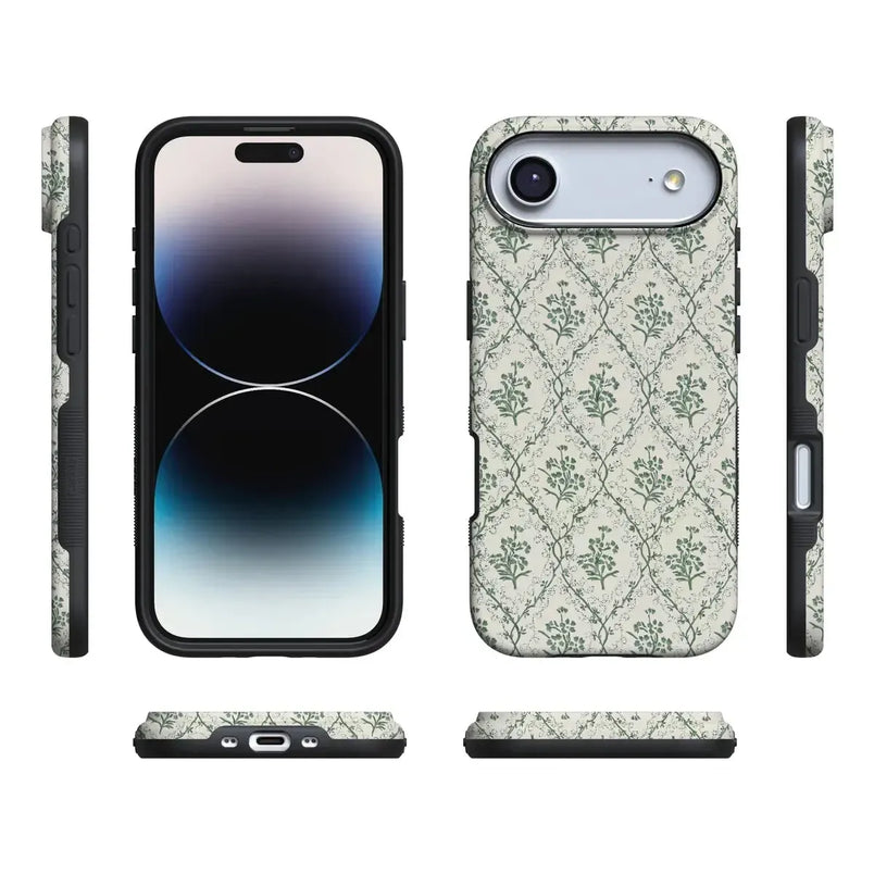 Sage Tapestry | Floral Vines Case