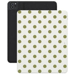 Spotted in SoHo | Green Polka Dot iPad Case