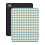 Pastel Picnic | Blue & Green Gingham iPad Case