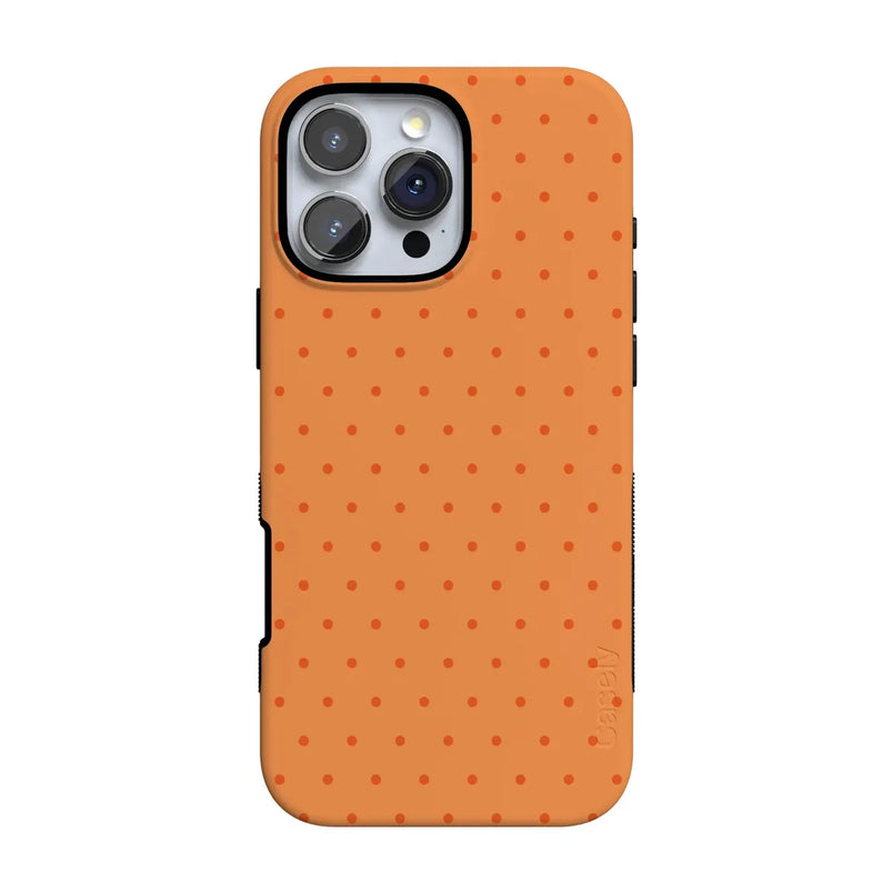 On the Dot | Orange Polka Dot Case