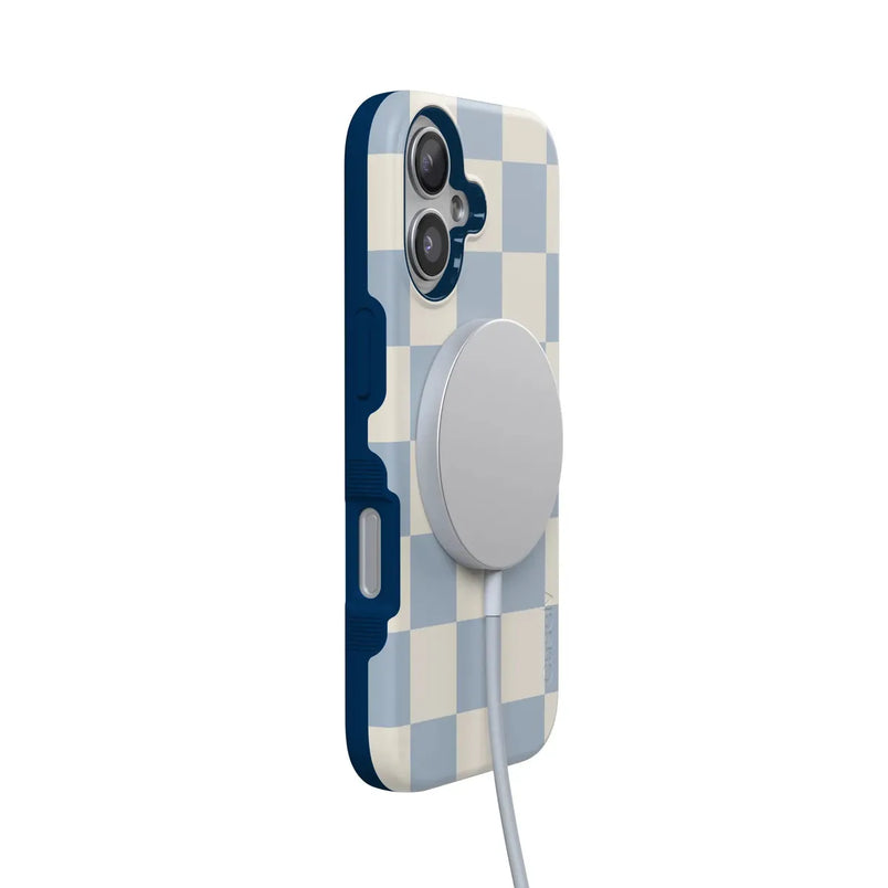 Fit Check | Light Blue Checkerboard Case