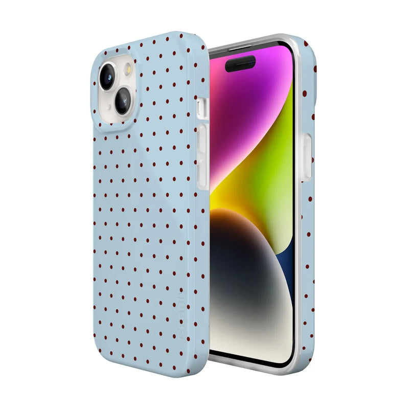 On the Dot | Blue Polka Dot Case