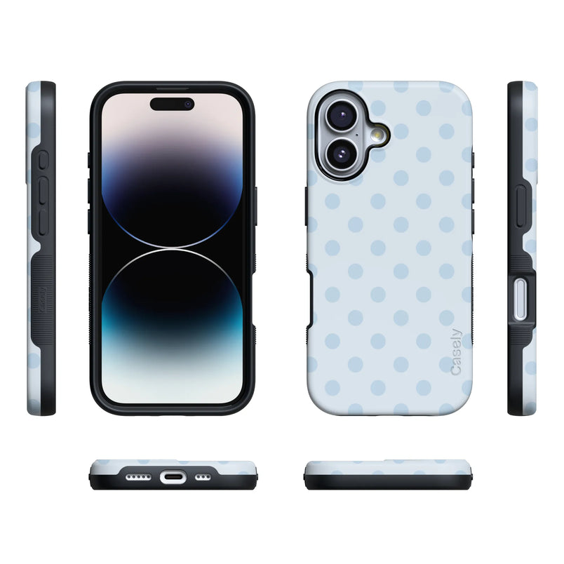 Spotted in SoHo | Light Blue Polka Dot Case
