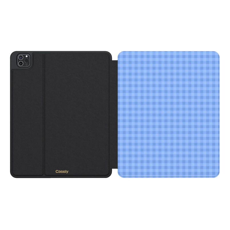 Sweet Jam | Blue Gingham iPad Case