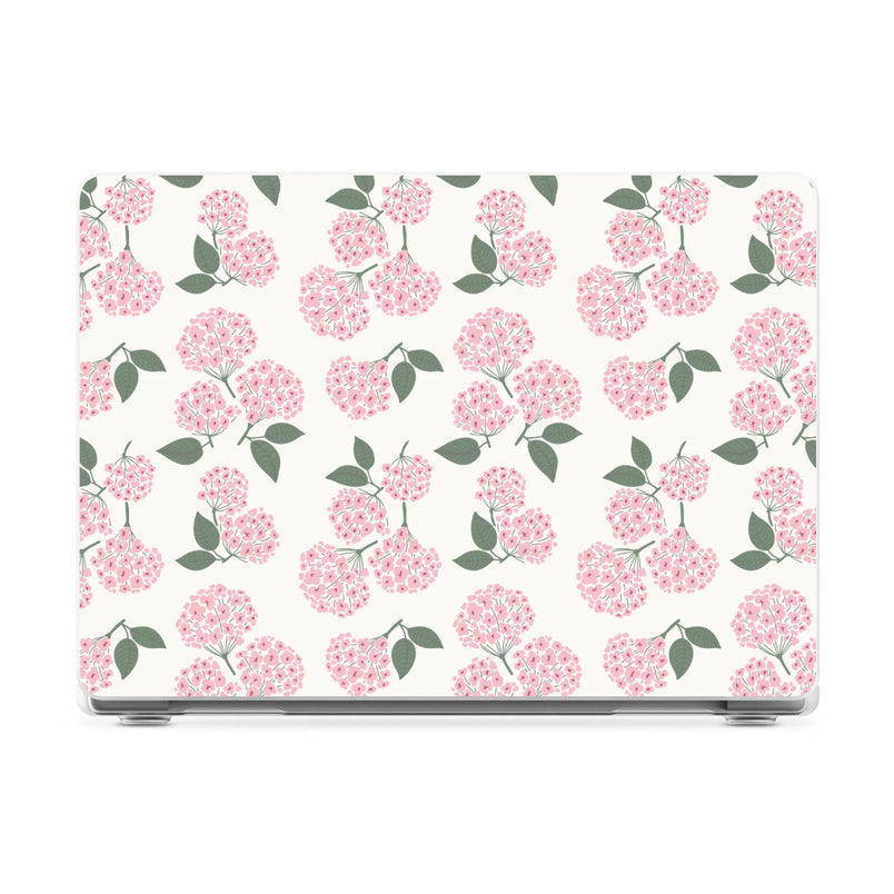 Nantucket Cottage | Pink Hydrangea Laptop Shell - 13.6" MacBook Air