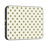 Spotted in SoHo | Green Polka Dot Laptop Case