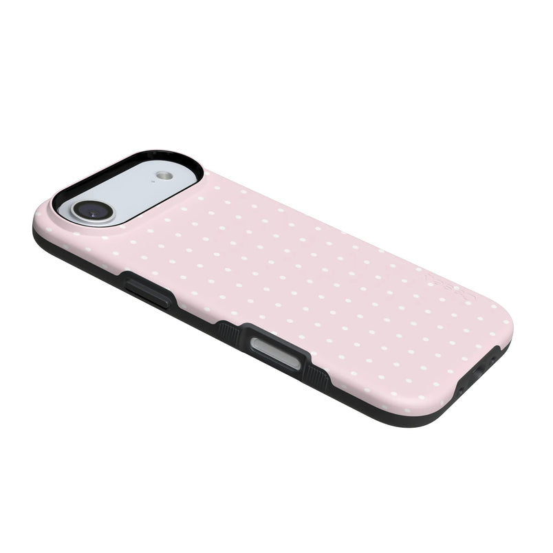 On the Dot | Pink & White Polka Dot Case