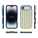 Coastline Stripes | Blue & Yellow Case