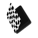 Funky Checkerboard | High Contrast Design Kindle Case