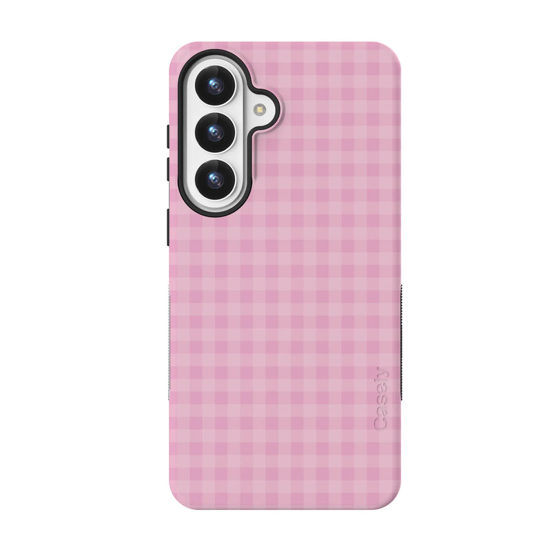 Sweet Jam | Light Pink Gingham Case - Galaxy S26 Plus