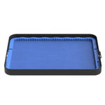 Coastline Stripes | Blue & Yellow Laptop Case