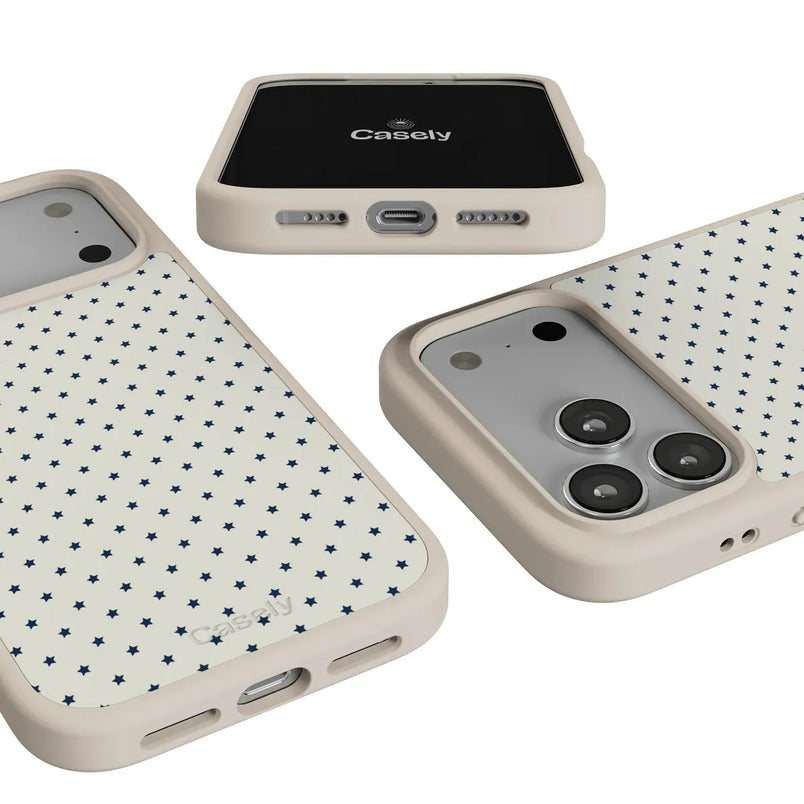 Tiny Stars | Blue & White Case