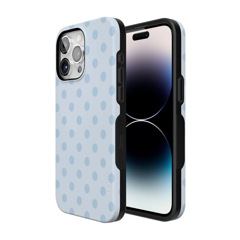 Spotted in SoHo | Light Blue Polka Dot Case