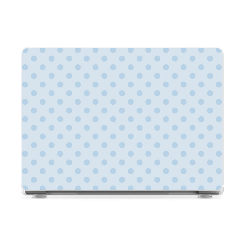 Spotted in SoHo | Light Blue Polka Dot Laptop Shell - 16" MacBook Pro