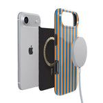 Go New York | Blue & Orange Stripes Case