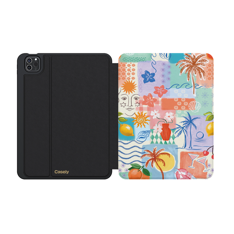 Tropical Heat | Beachy Collage iPad Case