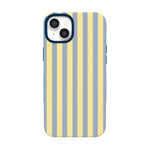 Coastline Stripes | Blue & Yellow Case - iPhone 13