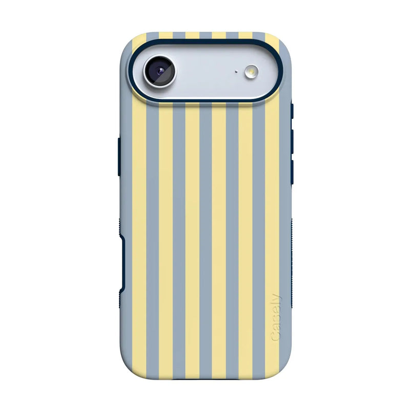 Coastline Stripes | Blue & Yellow Case - iPhone 17 Air