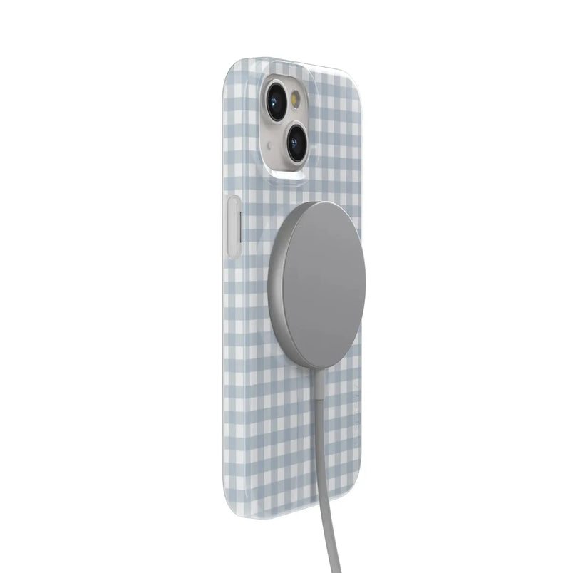 Pastel Picnic | Blue Gingham Case