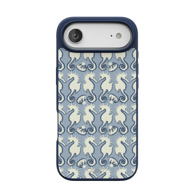 Seahorse Drift | Coastal Blues Case - iPhone 17 Air