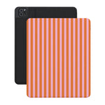 Perfect Stripes | Orange & Pink Stripes iPad Case - iPad Pro 12.9" (M2, 2022)