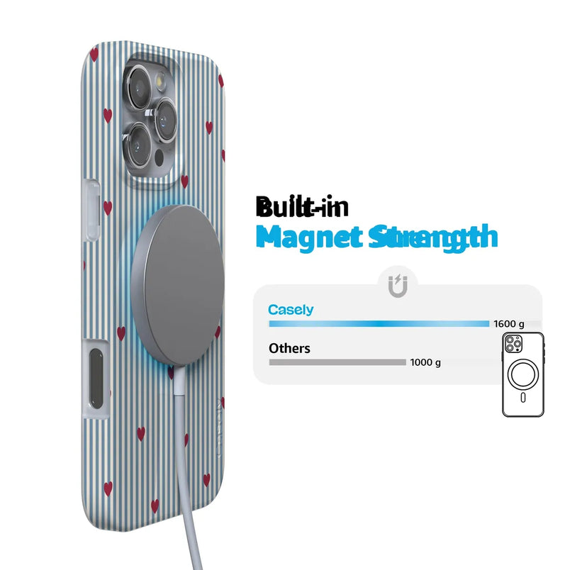 Love Lines | Blue Stripes Case