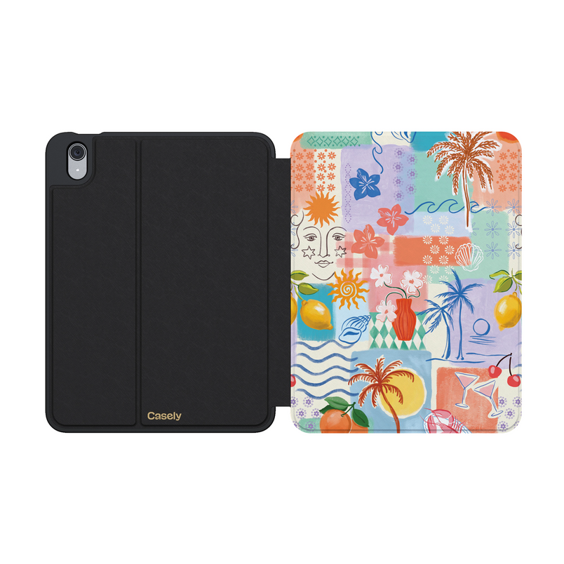 Tropical Heat | Beachy Collage iPad Case