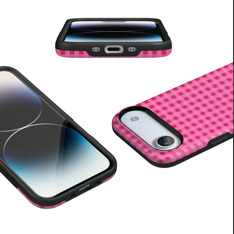 Sweet Jam | Hot Pink Gingham Case