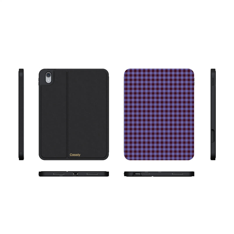 Sweet Jam | Purple Gingham iPad Case