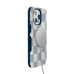 Fit Check | Light Blue Checkerboard Case