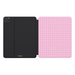 Sweet Jam | Light Pink Gingham iPad Case