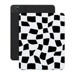 Funky Checkerboard | High Contrast Design iPad Case