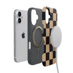 Fit Check | Black & Brown Checkerboard Case