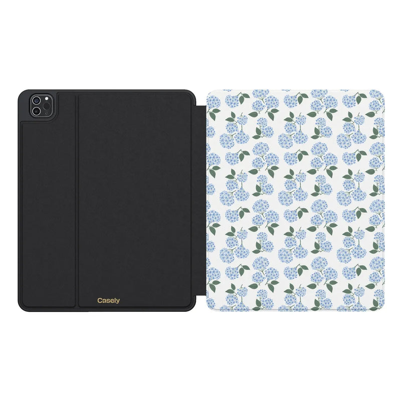 Nantucket Cottage | Blue Hydrangea iPad Case