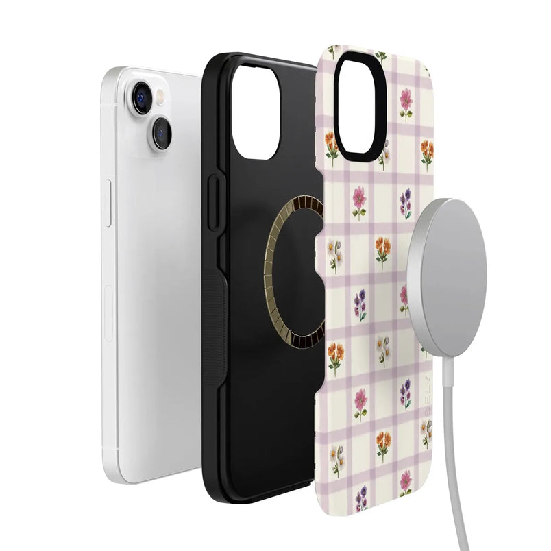 Meadow Check | Floral Gingham Case