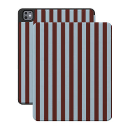 Sunday in Brooklyn | Blue Stripes iPad Case